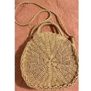Circle Boho Rattan Bag